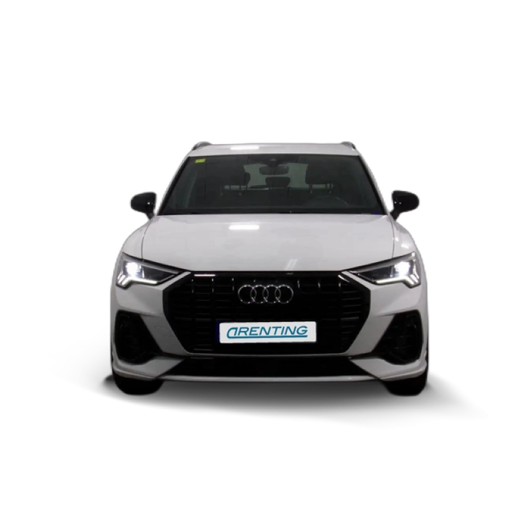 Renting Audi Q3 40 TFSI Black line quattro S tronic Blanco