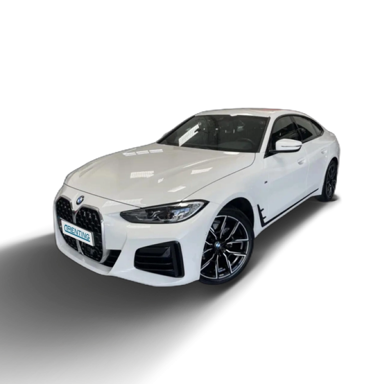 Renting BMW 420 420dA Gran Coupé M Sport Blanco