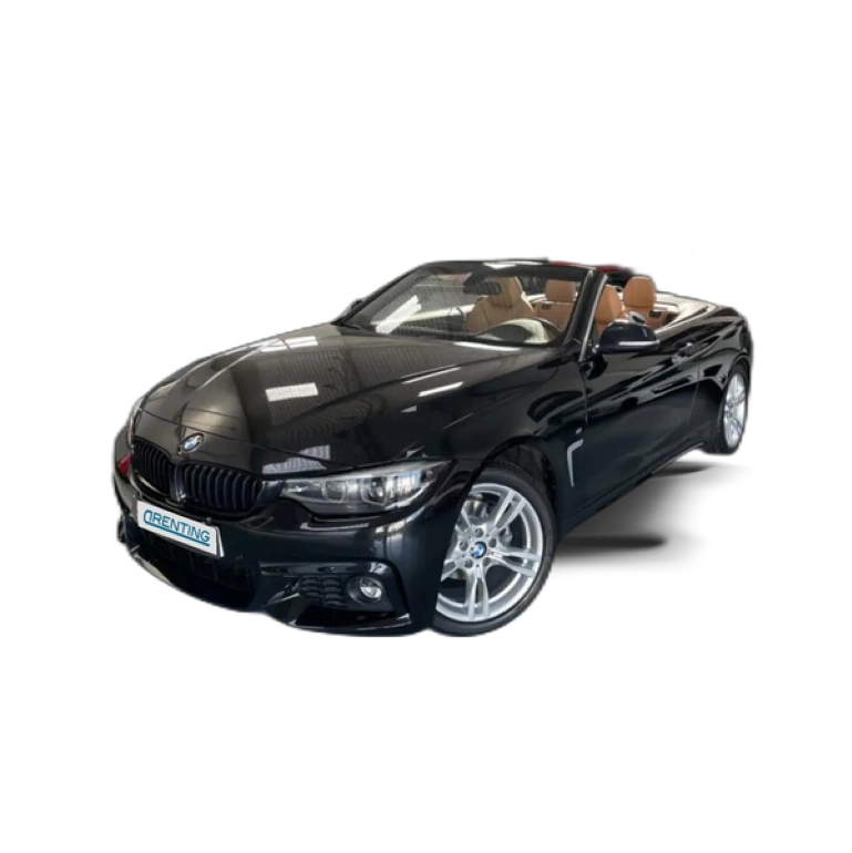 Renting BMW 420 420iA Cabrio M Sport Negro