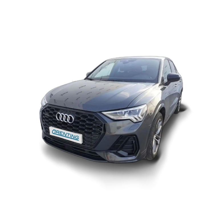 Renting Audi Q3 45 TFSI Black line quattro S tronic Gris