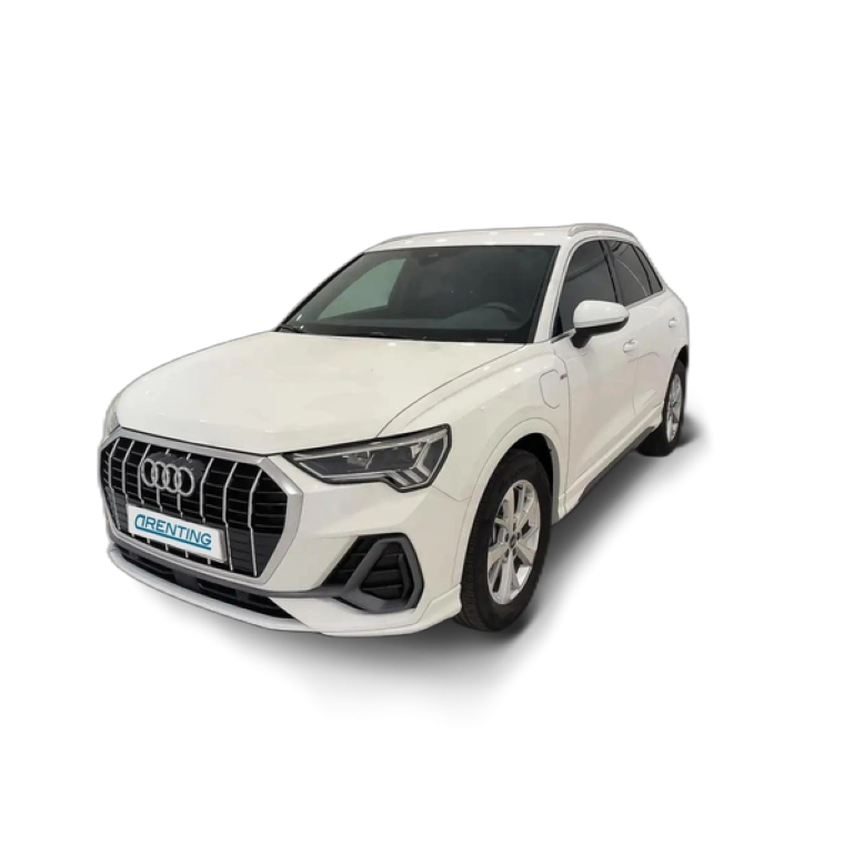 Renting Audi Q3 45 TFSIe S line S-tronic Blanco 2