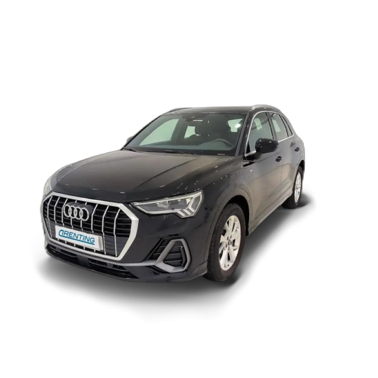 Renting Audi Q3 45 TFSIe S line S-tronic Negro 1