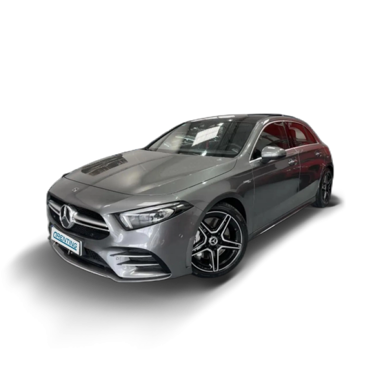 Renting Mercedes-Benz A 35 AMG 4Matic+ 7G-DCT Gris 2