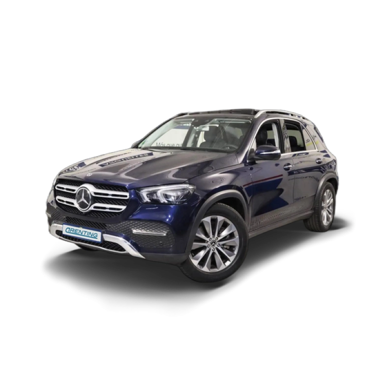 Renting Mercedes-Benz GLE 450 4Matic Premium Plus 390cv Azul