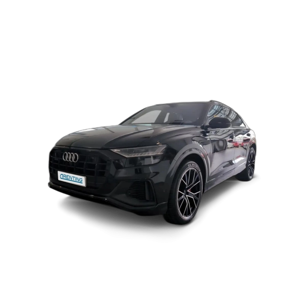 Renting Audi Q8 50 TDI Black line quattro tiptronic Negro