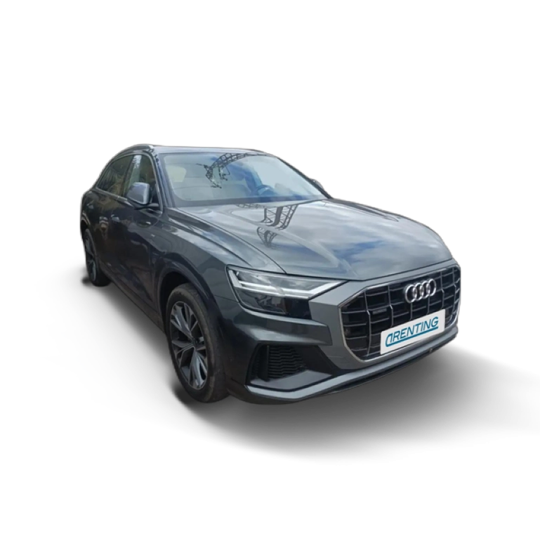 Renting Audi Q8 50 TDI quattro tiptronic Gris