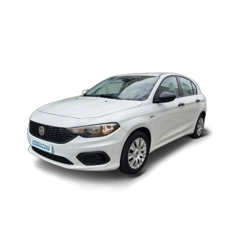 Renting Fiat Tipo 5P 1.4 Fire 70kW (95CV) Pop Blanco 1