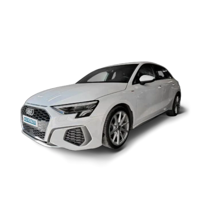 Renting Audi A3 Sportback Genuine edition 35 TFSI 110 kW (150 CV) S tronic