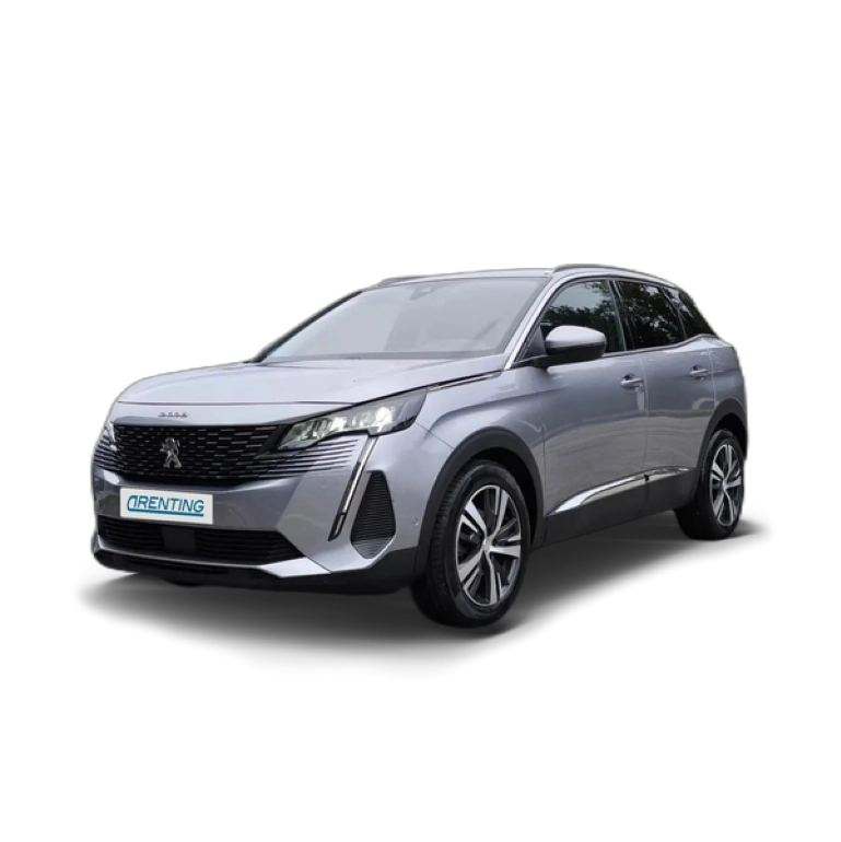 Renting Peugeot 3008 ALLURE PACK BLUE HDI 130 CV EAT8 Gris 1