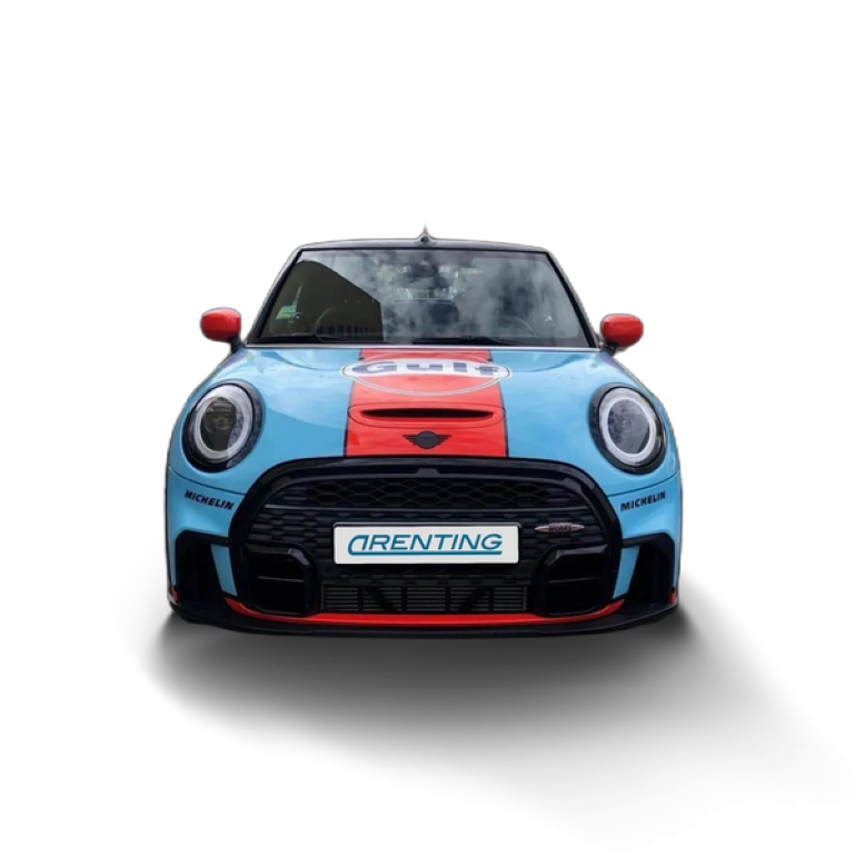 Renting MINI John Cooper Works Aut. Azul