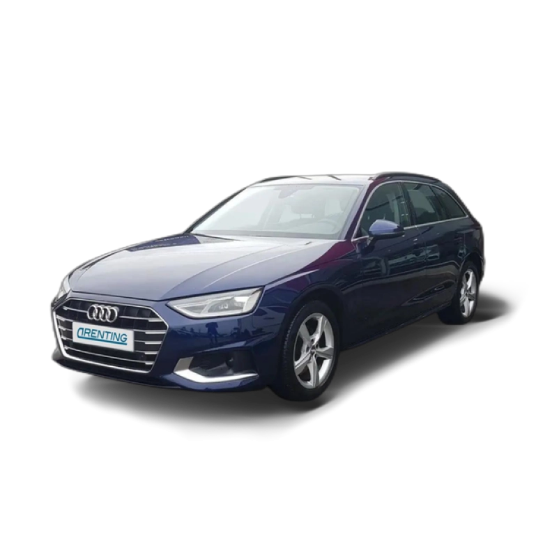 Renting Audi A4 AVANT 2.0 35 TDI S TRONIC ADVANCED Azul