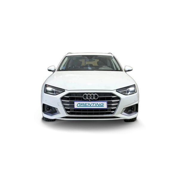 Renting Audi A4 Avant 30 TDI Advanced S tronic 100kW Blanco