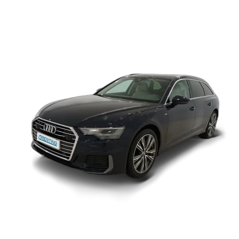 Renting Audi A6 Avant 45 TFSI Sport quattro-ultra S tronic Azul 1