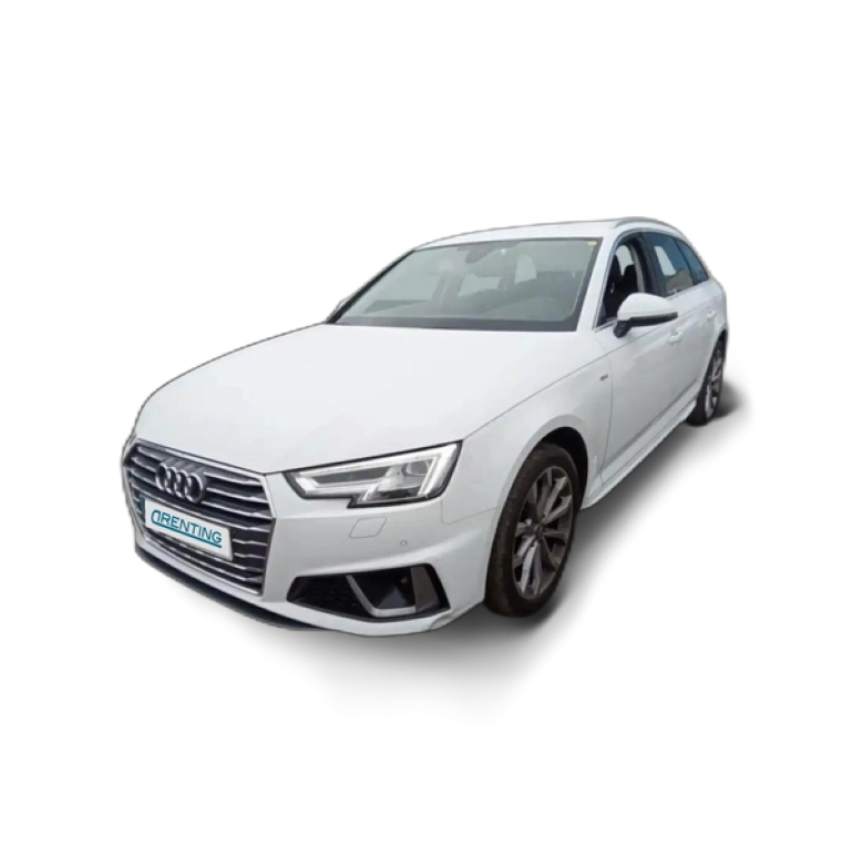 Renting Audi A4 Avant S line 35 TDI 110kW S tronic Blanco 1