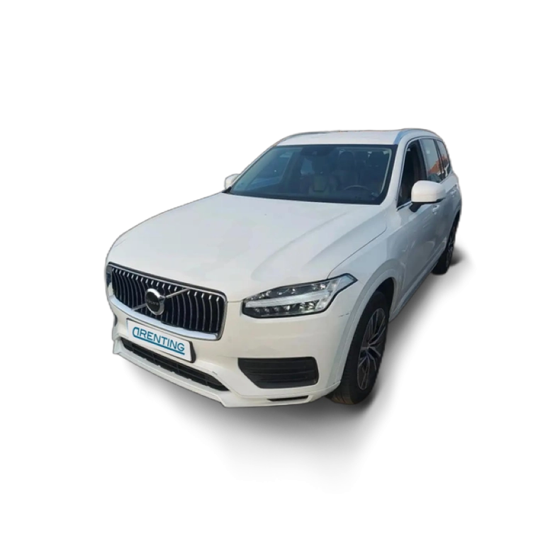 Renting Volvo XC90 B5 Business Plus 7pl. AWD Aut. Blanco