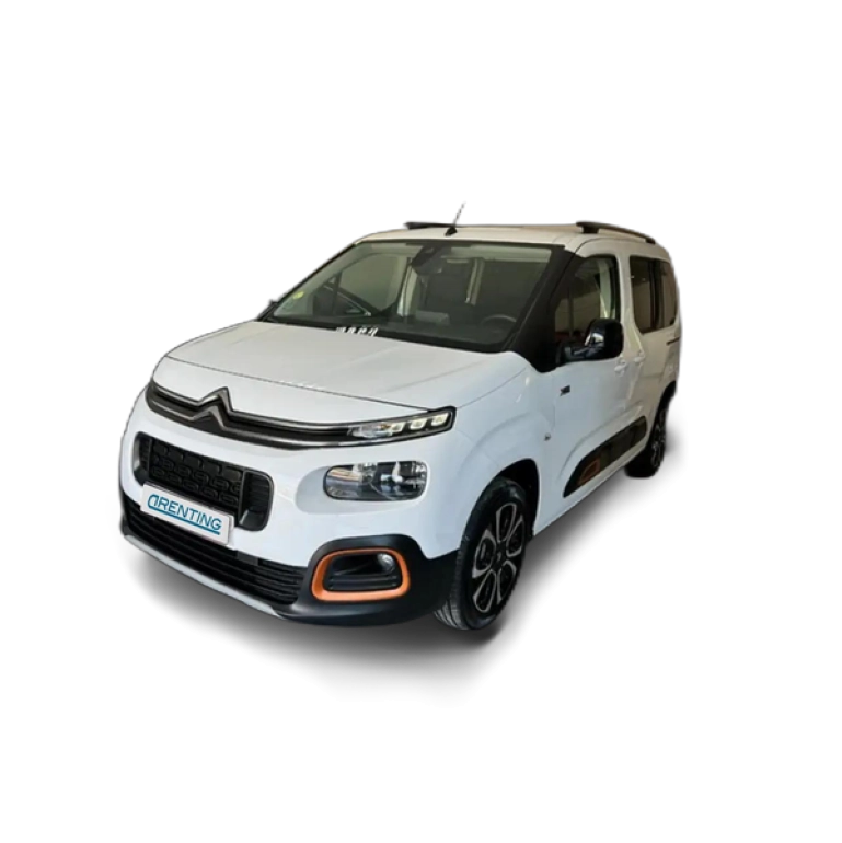 Renting Citroen Berlingo Combi BlueHDi S&S Talla M Shine Business Blanco