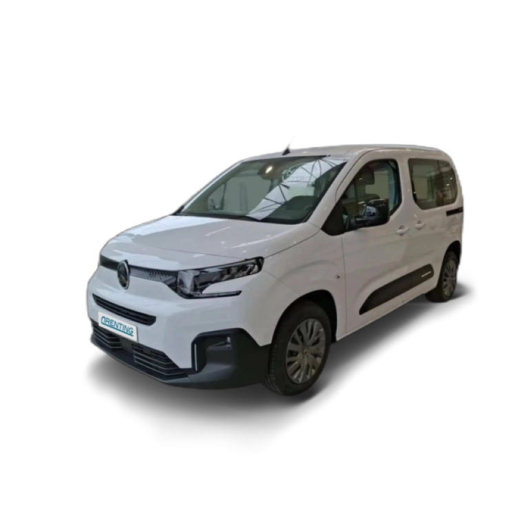 Renting Citroen Berlingo Talla M BlueHDi 100 S&S Plus Blanco 1