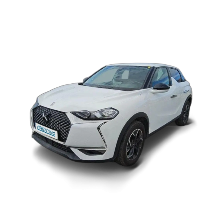 Renting DS Automobiles DS 3 Crossback BlueHDi 73 kW Manual SO CHIC Blanco 1 1