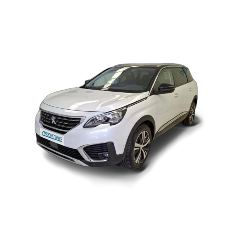 Renting Peugeot 5008 BlueHDi 96kW (130CV) S&S EAT8 Allure Blanco