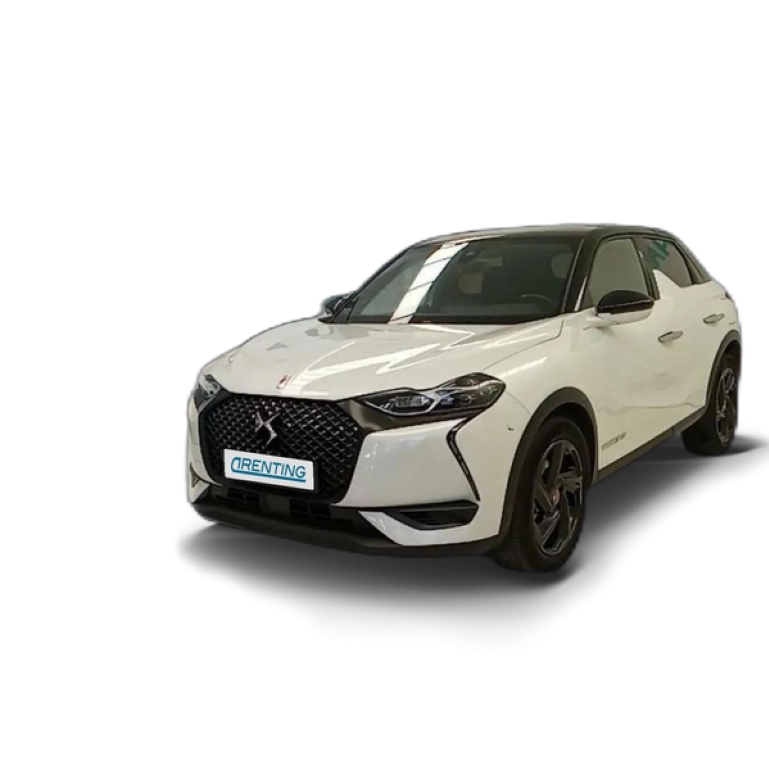 Renting DS Automobiles DS 3 Crossback BlueHDi Performance Line 130 Aut. Blanco 1