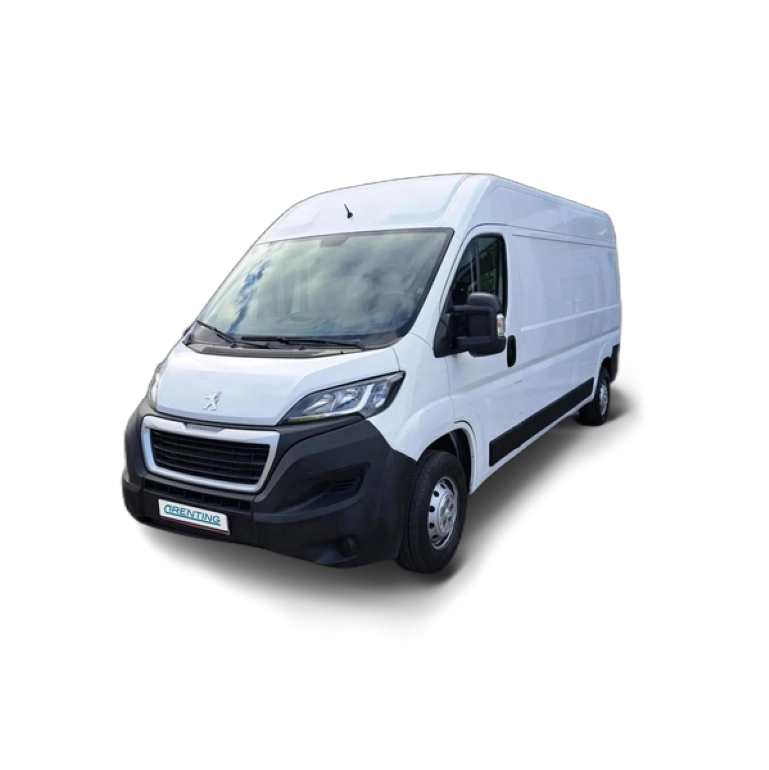 Renting Peugeot Boxer FG 335 L3 H2 BLUE HDI 140 CV 6 VEL Blanco