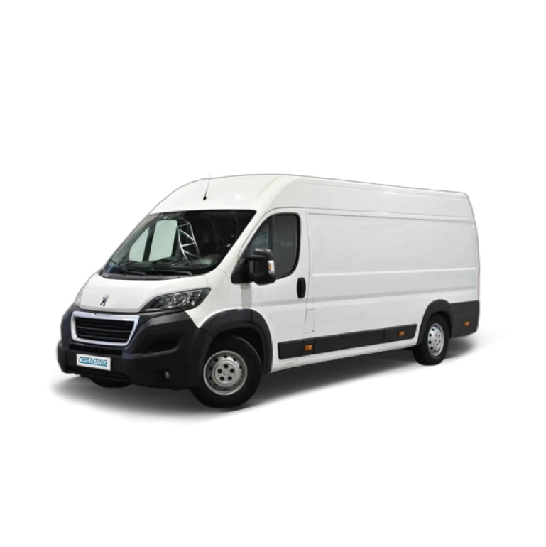 Renting Peugeot Boxer Furgón 2.2BlueHDI 435 L4H2 S&S 140 Blanco 3