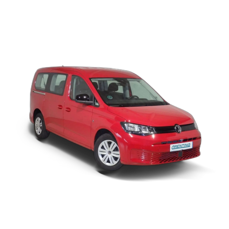 Renting Volkswagen Caddy Maxi Origin 2.0 TDI 90kW (122CV) DSG Rojo 1