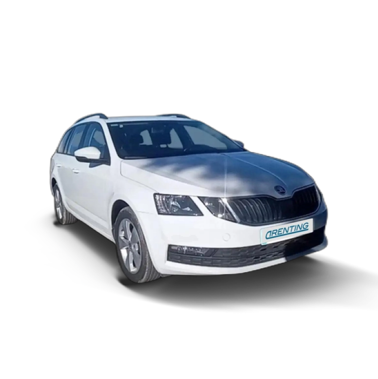 Renting Skoda Octavia Combi 1.0 TSI Ambition Blanco