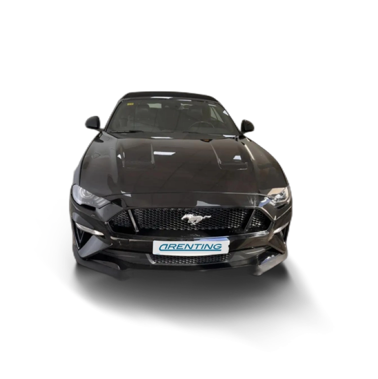 Renting Ford Mustang Convertible 5.0 Ti-VCT GT Aut. Negro