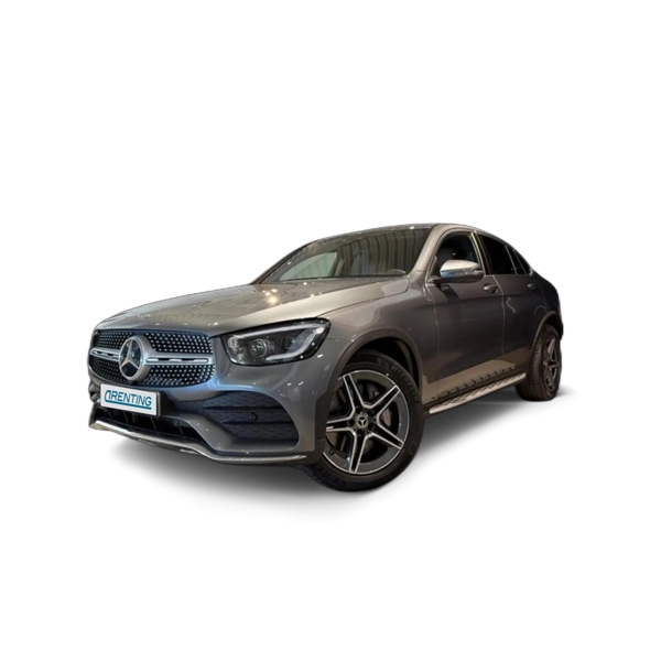 Renting Mercedes-Benz GLC 300 Coupé 300d 4Matic 9G-Tronic Gris