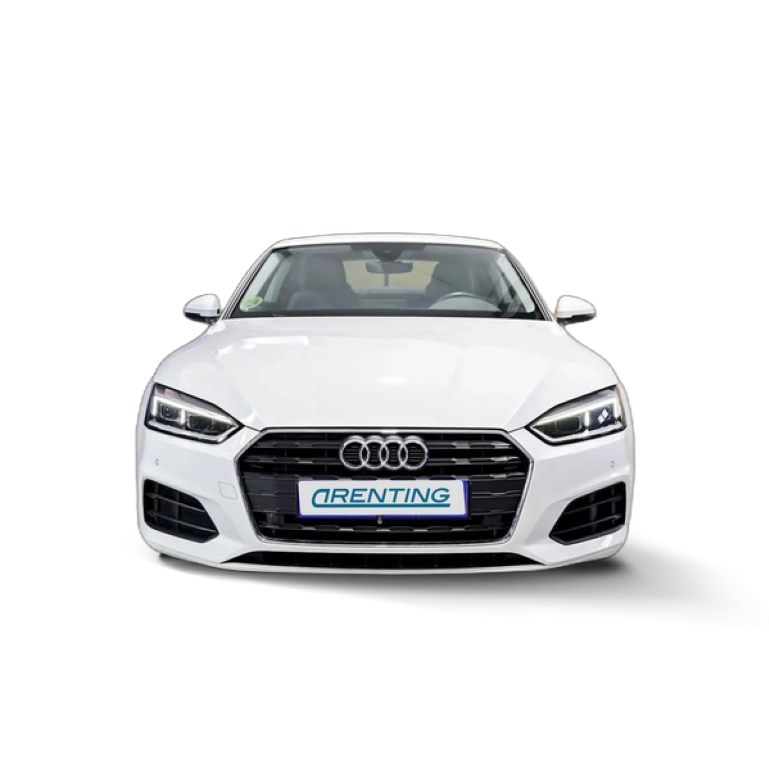 Renting Audi A5 Coupé 40 TDI S tronic 140kW Blanco 1