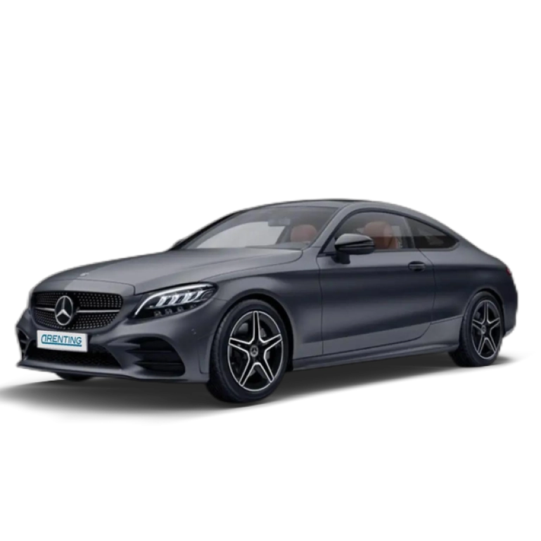 Renting Mercedes-Benz C 300 Coupé 9G-Tronic Gris