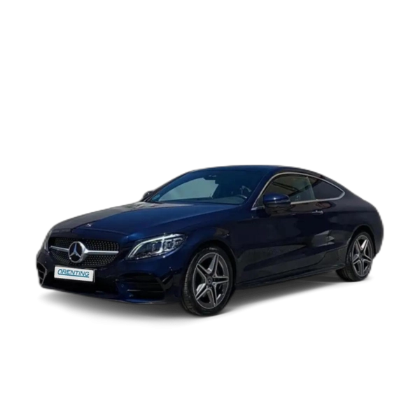 Renting Mercedes-Benz C 220 Coupé d Azul