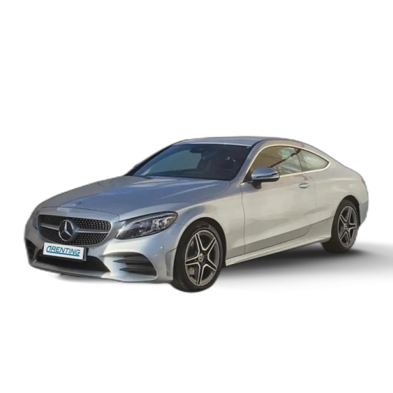 Renting Mercedes-Benz C 220 Coupé d Plateado