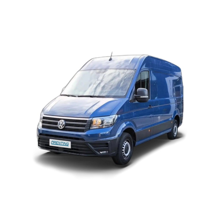 Renting Volkswagen Crafter 35 FG BATALLA MEDIA L3 H2 2.0 TDI 140 CV Azul 1