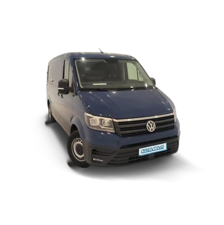 Renting Volkswagen Crafter Furgón MRW 2.0TDI SCR 35 BM L3H2 103kW Azul