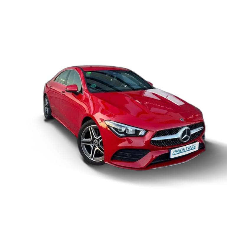 Renting Mercedes-Benz CLA 200 d Rojo