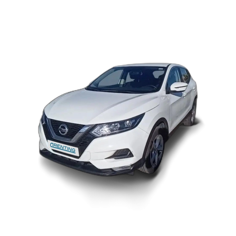 Renting Nissan Qashqai dCi 85 kW (115 CV) E6D ACENTA Blanco