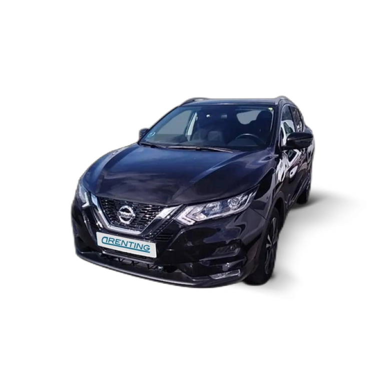 Renting Nissan Qashqai DIG-T 103 kW (140 CV) E6D ACENTA Negro