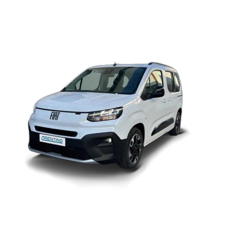 Renting Fiat Dobló 1.2 82kW (110CV) gasolina MT6 Talla M – Blanco