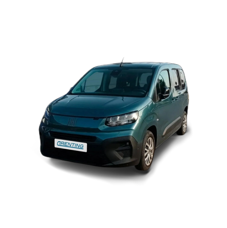 Renting Fiat Dobló 1.5 75kW (100CV) diésel MT6 Talla M Verde