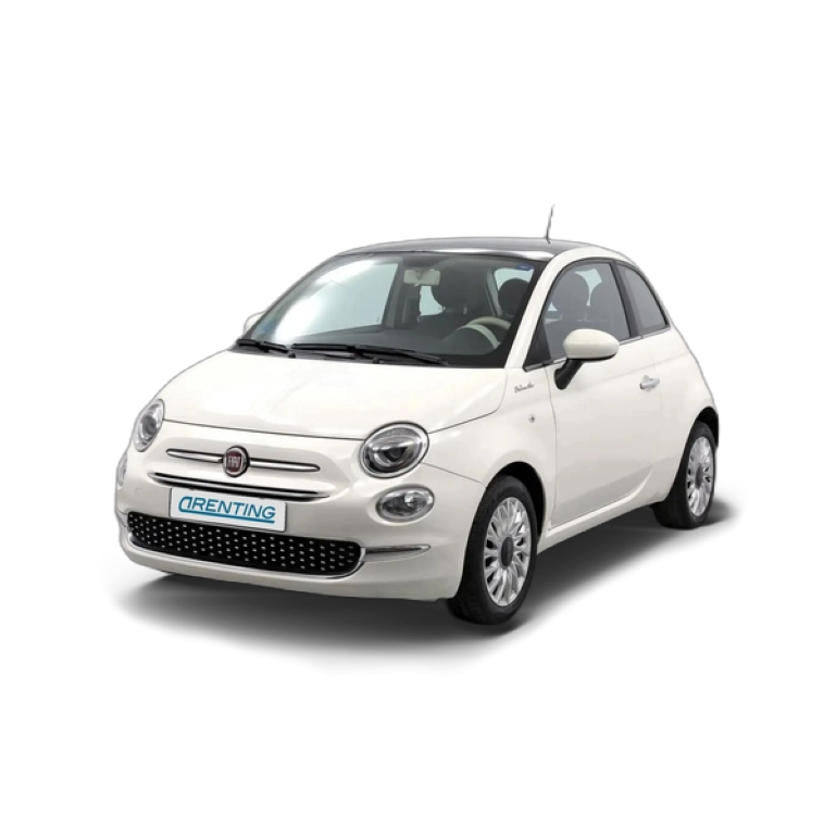 Renting Fiat 500 Dolcevita 1.0 Hybrid 51KW (70 CV) Blanco