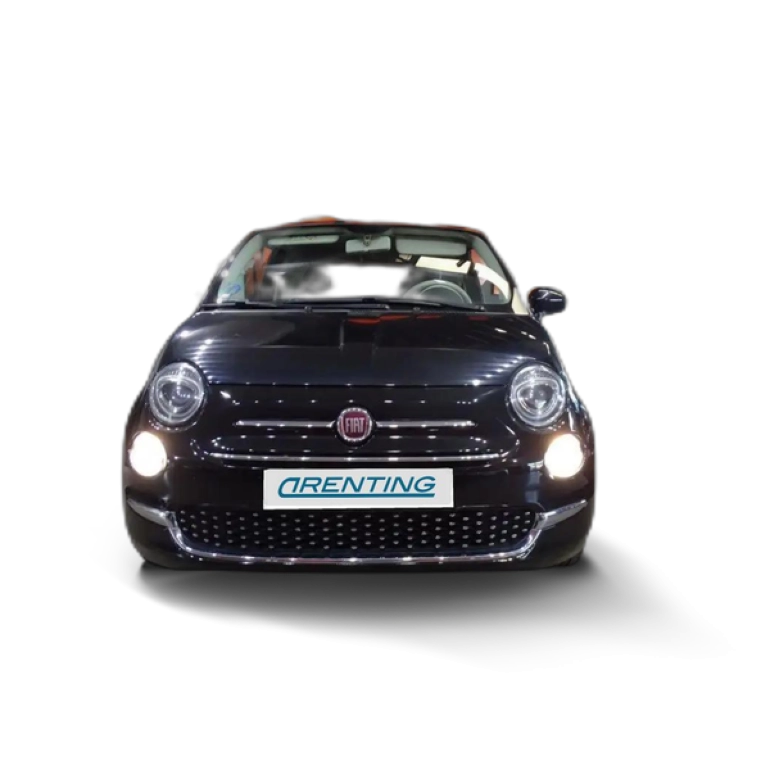 Renting Fiat 500 Dolcevita 1.0 Hybrid 52KW (70 CV) Negro 1