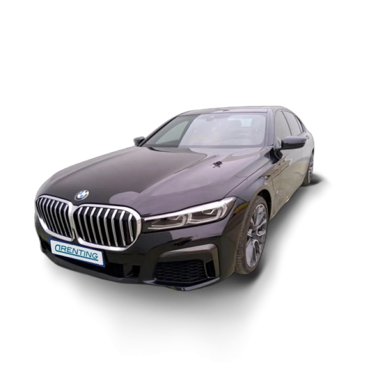 Renting BMW 745 e iPerformance 394cv Negro