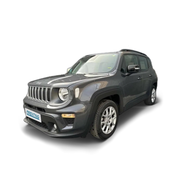 Renting Jeep Renegade eHybrid 1.5 96kW(130CV)  ATX Limited Gris