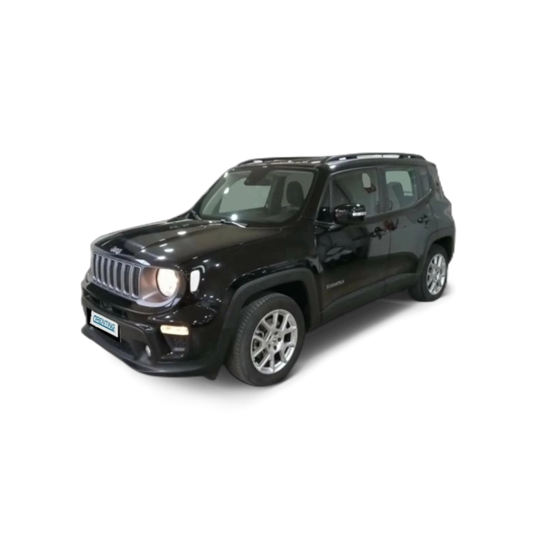 Renting Jeep Renegade eHybrid 1.5 96kW(130CV)  ATX Limited Negro