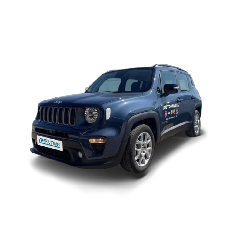 Renting Jeep Renegade eHybrid 1.5 96kW(130CV)  ATX Limited Azul