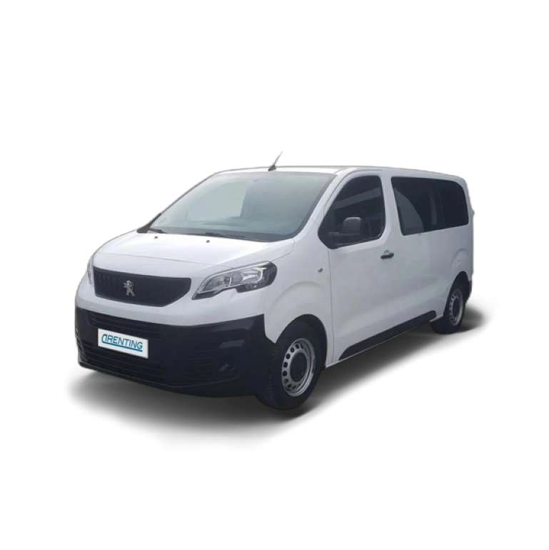 Renting Peugeot Expert COMBI BLUE HDI 120 CV MAN 6 VEL STANDARD Blanco