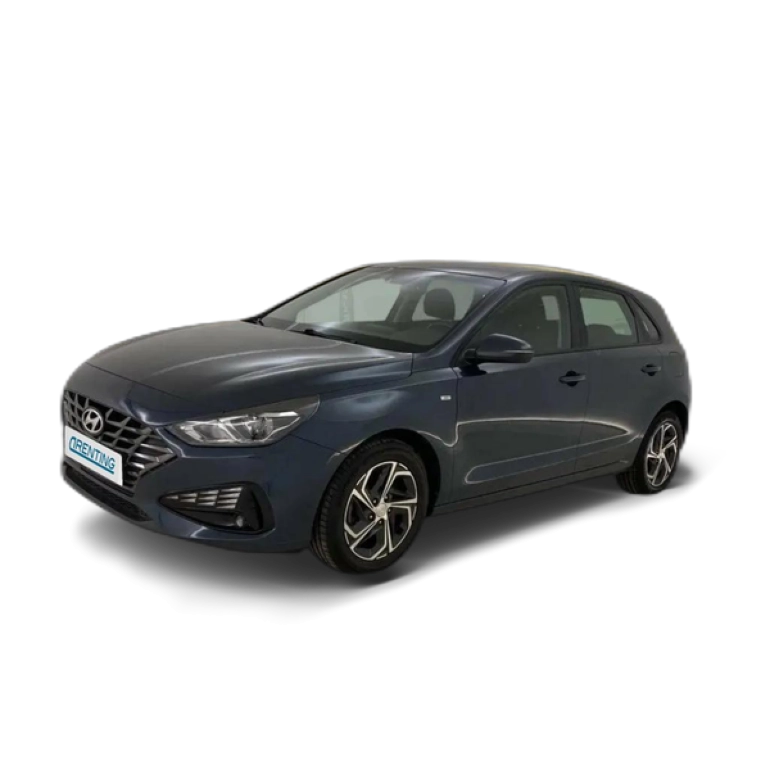 Renting Hyundai i30 FB 1.0 TGDI Klass 48V 120 Gris