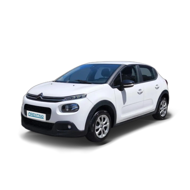 Renting Citroen C3 FEEL BLUE HDI 100 CV Blanco 1